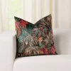 Smithsonian Les Plumes Velvet Throw Pillow