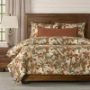Smithsonian Lady Slipper Duvet Set- California King- 5 Piece