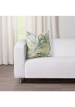 Smithsonian Sweet Magnolias Velvet Throw Pillow