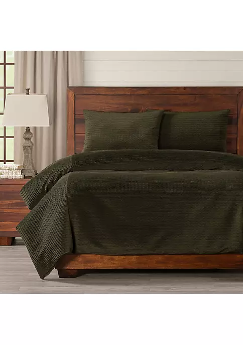 Smithsonian Natures Way Peat Duvet Set- King- 3 Piece 2 Smithsonian Natures Way Peat Duvet Set- King- 3 Piece - Image 2