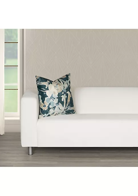 Smithsonian Siscovers Fluctuate Pleated Velvet Throw Pillow 2 Smithsonian Siscovers Fluctuate Pleated Velvet Throw Pillow - Image 2