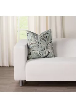 Smithsonian Classic Coneflowers Velvet Throw Pillow