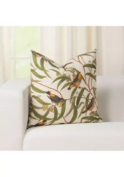 Smithsonian Botanical Print Throw Pillow