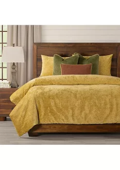 Smithsonian Spotted Marigold Duvet Set- King- 7 Piece