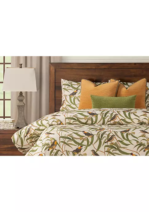 Smithsonian Songbirds Duvet Set- California King- 7 Piece 2 Smithsonian Songbirds Duvet Set- California King- 7 Piece - Image 2
