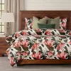Smithsonian Classic Coneflowers Duvet Set- Queen- 7 Piece