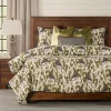 Smithsonian Bluebirds In Paradise Duvet Set- Queen- 7 Piece