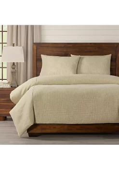 Smithsonian Lattice Duvet Set- California King- 3 Piece