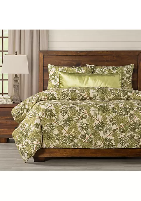 Smithsonian Pinot Blanc Duvet Set- Queen- 5 Piece 2 Smithsonian Pinot Blanc Duvet Set- Queen- 5 Piece - Image 2