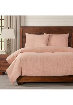 Smithsonian Lattice Duvet Set- Queen- 3 Piece