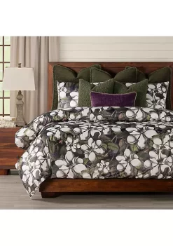 Smithsonian Sweet Magnolias Duvet Set- King- 10 Piece