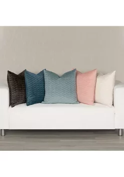 Smithsonian Siscovers Enchanted Woven Velvet Throw Pillow