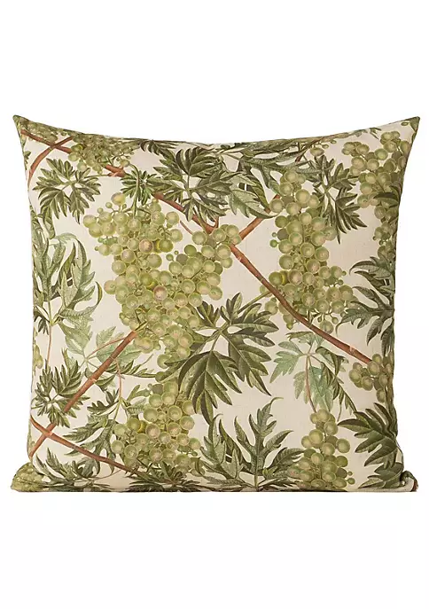Smithsonian Botanical Print Throw Pillow 2 Smithsonian Botanical Print Throw Pillow - Image 2