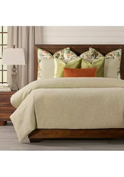 Smithsonian Lattice Duvet Set- California King- 10 Piece