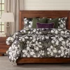 Smithsonian Sweet Magnolias Duvet Set- California King- 7 Piece