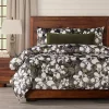 Smithsonian Sweet Magnolias Duvet Set- Queen- 5 Piece