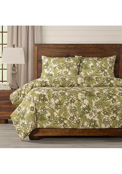 Smithsonian Pinot Blanc Duvet Set- King- 3 Piece 1 Smithsonian Pinot Blanc Duvet Set- King- 3 Piece