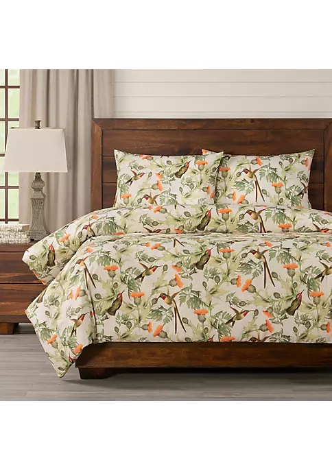 Smithsonian Flying Jewels Duvet Set- California King- 3 Piece 2 Smithsonian Flying Jewels Duvet Set- California King- 3 Piece - Image 2