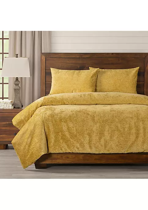 Smithsonian Spotted Marigold Duvet Set- Full- 3 Piece 1 Smithsonian Spotted Marigold Duvet Set- Full- 3 Piece