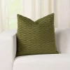 Smithsonian Siscovers Fluctuate Pleated Velvet Throw Pillow