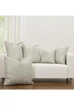 Smithsonian Siscovers Fluctuate Pleated Velvet Throw Pillow