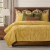 Smithsonian Spotted Marigold Duvet Set- Queen- 9 Piece