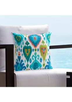 Smithsonian Sweet Magnolias Velvet Throw Pillow