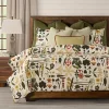 Smithsonian Take Root Duvet Set- Queen- 9 Piece